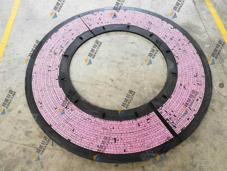 Z6尊龙耐磨陶瓷立磨磨辊密封环