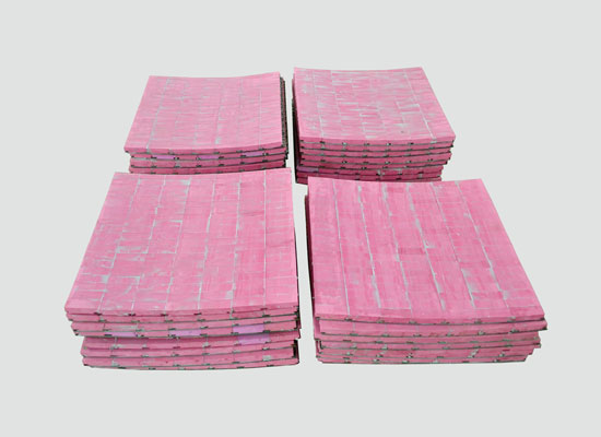 中快磨煤机耐磨陶瓷衬板-磨煤机复合衬板-立磨筒体衬板