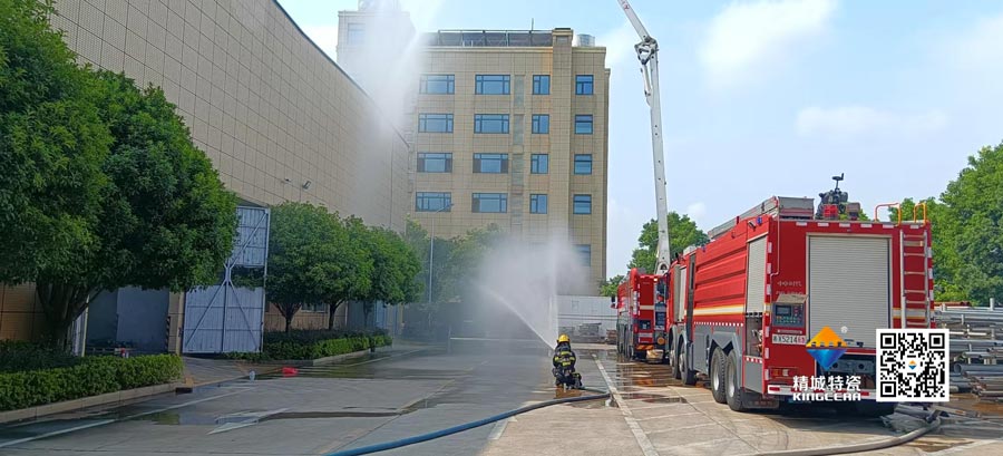 Z6尊龙积极共同消防结合演练，共筑安全出产防线