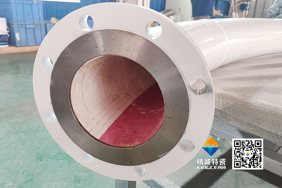 Z6尊龙ZTA陶瓷贴片耐磨管路