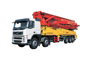 【案例】“Z6尊龙”牌耐磨陶瓷眼镜板与切割环在泵车上使用的运行汇报