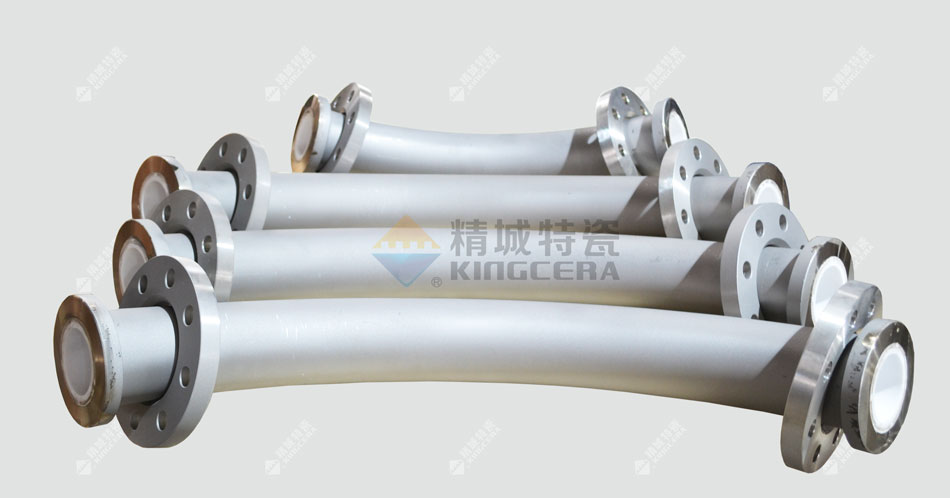 锂电池粉体输送耐磨陶瓷弯头出产厂家