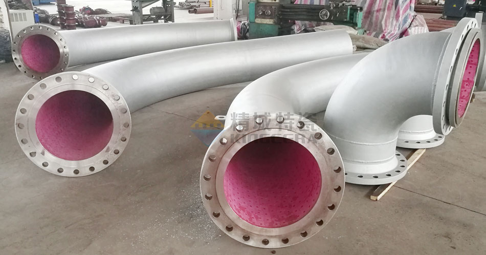  耐磨陶瓷管路弯头