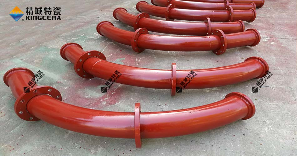 煤粉输送管路耐磨弯头|送粉管路